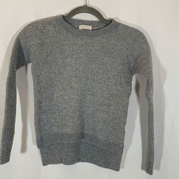 Wilfred Free Grey 100% Wool Sweater - Picture 1 of 9